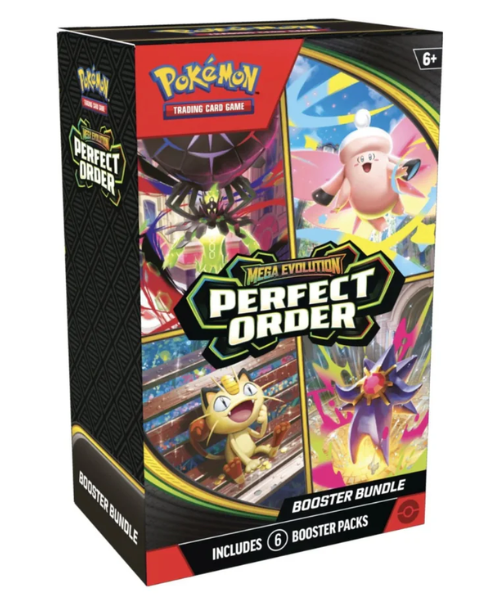 Pokémon TCG - Mega Evolution ME03 - Perfect Order Booster Bundle